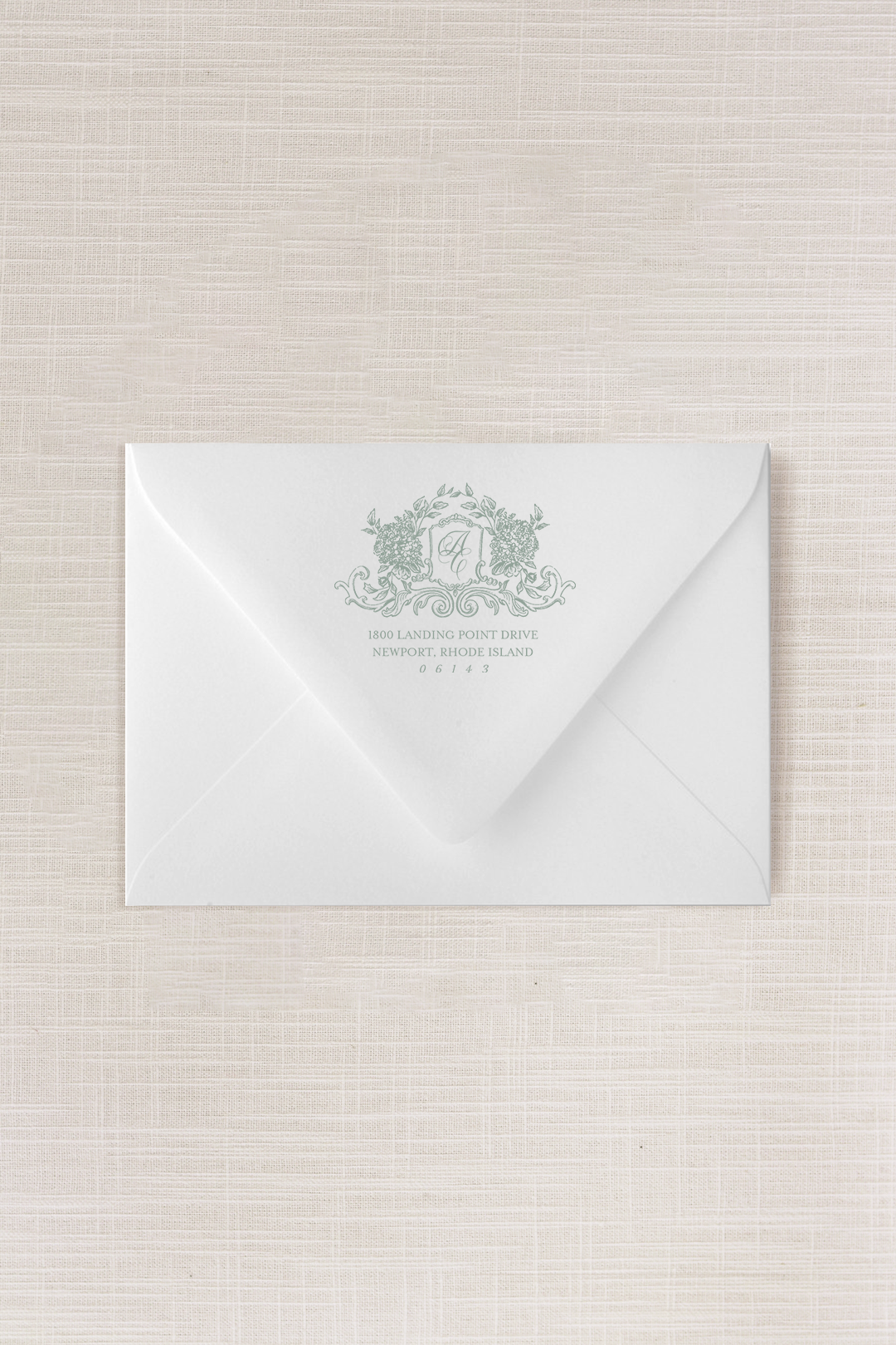 Adrianna Collection | (A7) Return Address Envelope | Flat Print