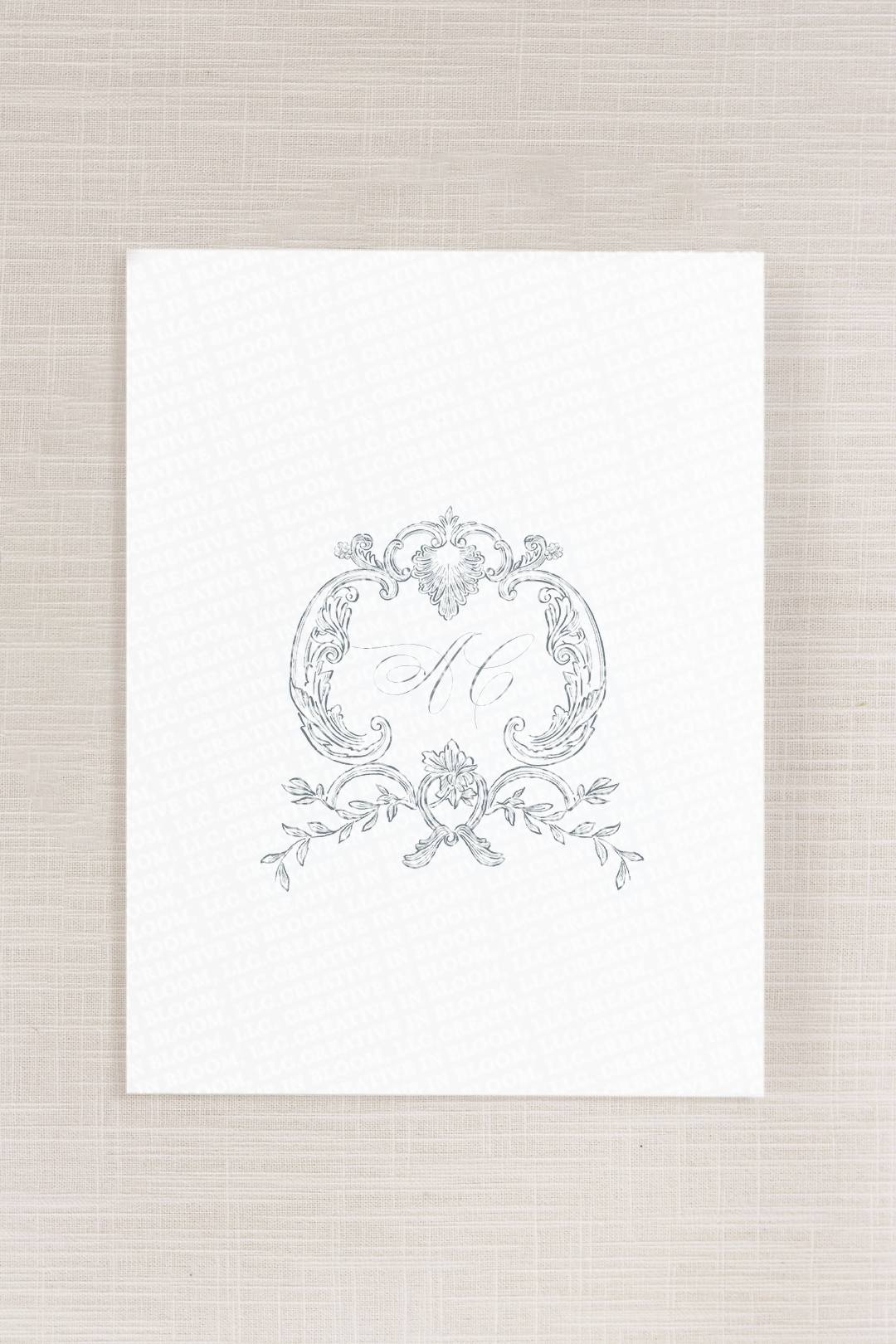 Adrianna Collection | Wedding Monogram 2 Digital File