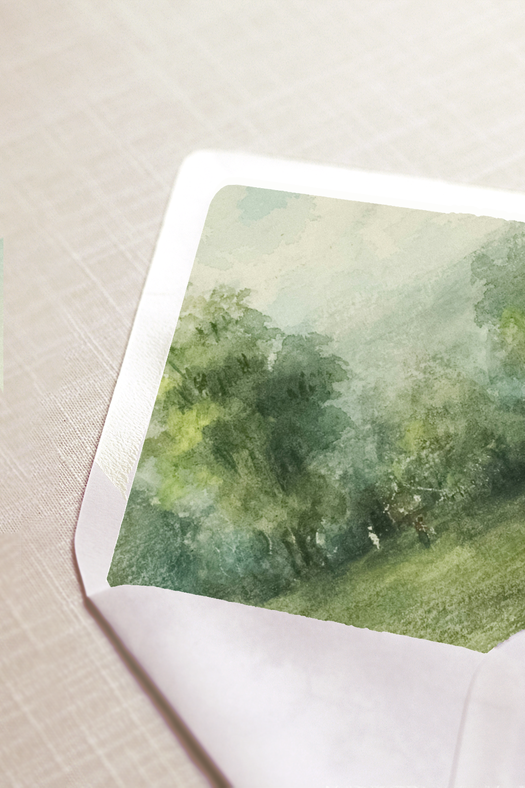 Clare Collection | (A9) Envelope Liner No.1 | Landscape