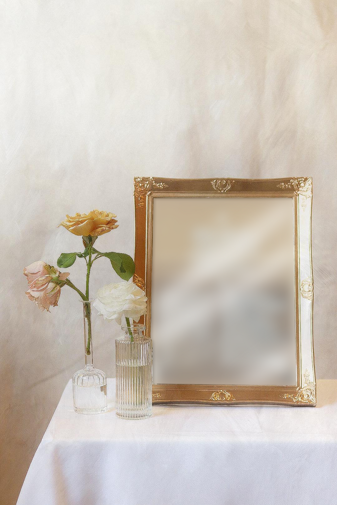 Ornate Gold Frame 8.5"x11.5" | RENTAL