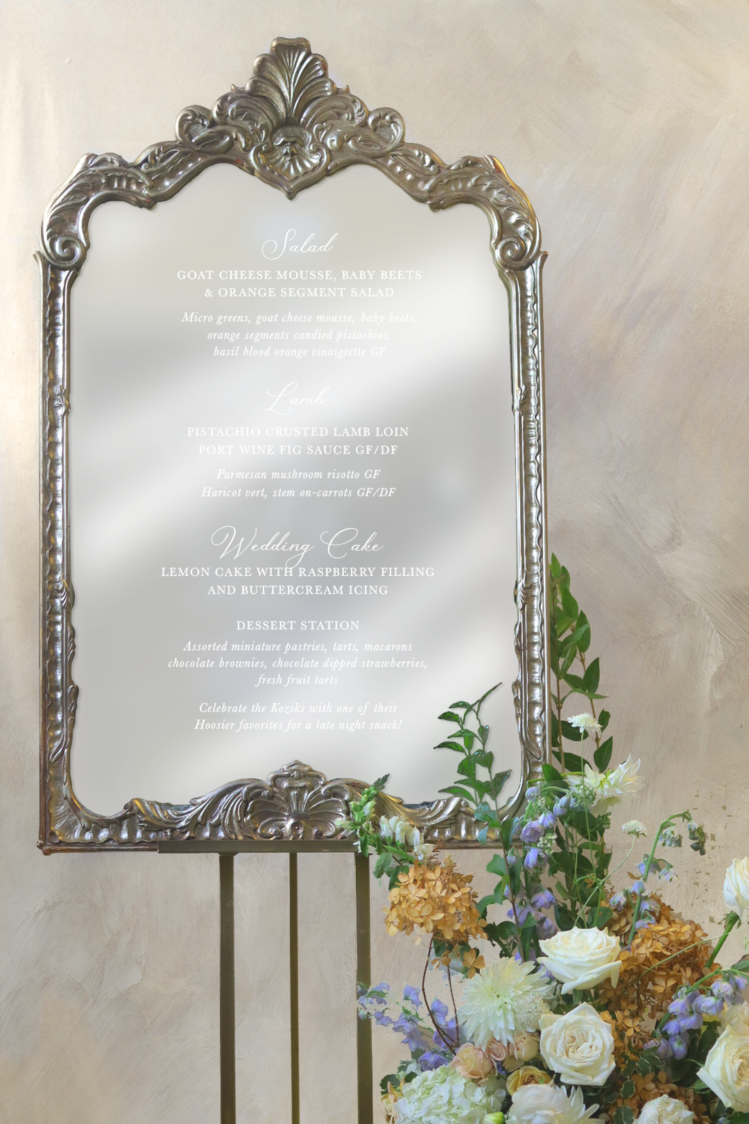 Biltmore Ornate Gold Frame 24"x 30" | LOCAL RENTAL