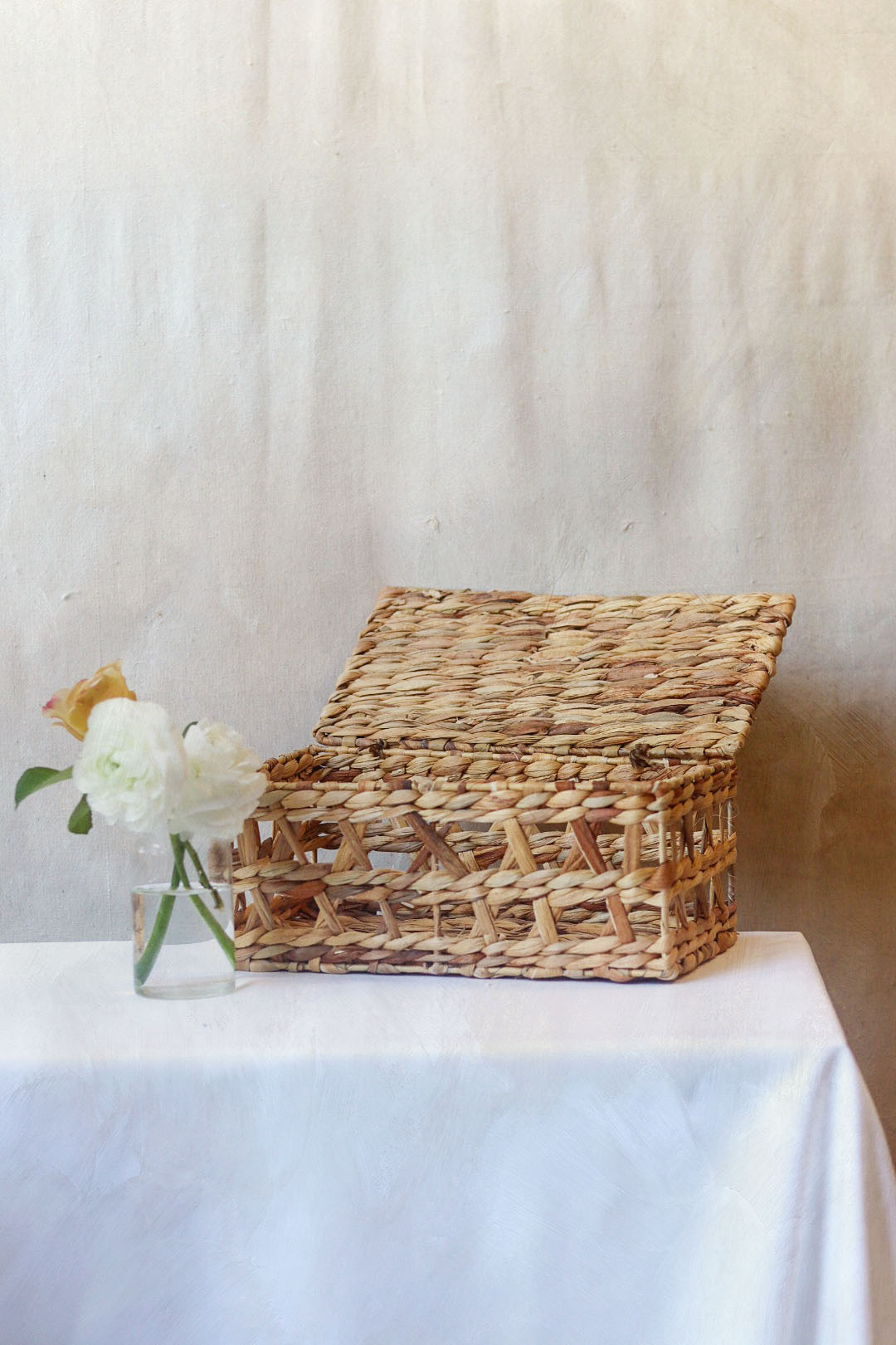 Rattan Card Box | RENTAL