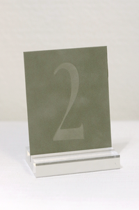 Acrylic Block Card Stands | PURCHASE