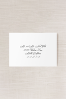 Adrianna Collection | (A7) Script Addressed Envelope | Flat Print