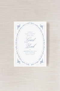 Adrianna Collection | 8" x 10" Guest Sentiments Sign In Print | Flat Printing