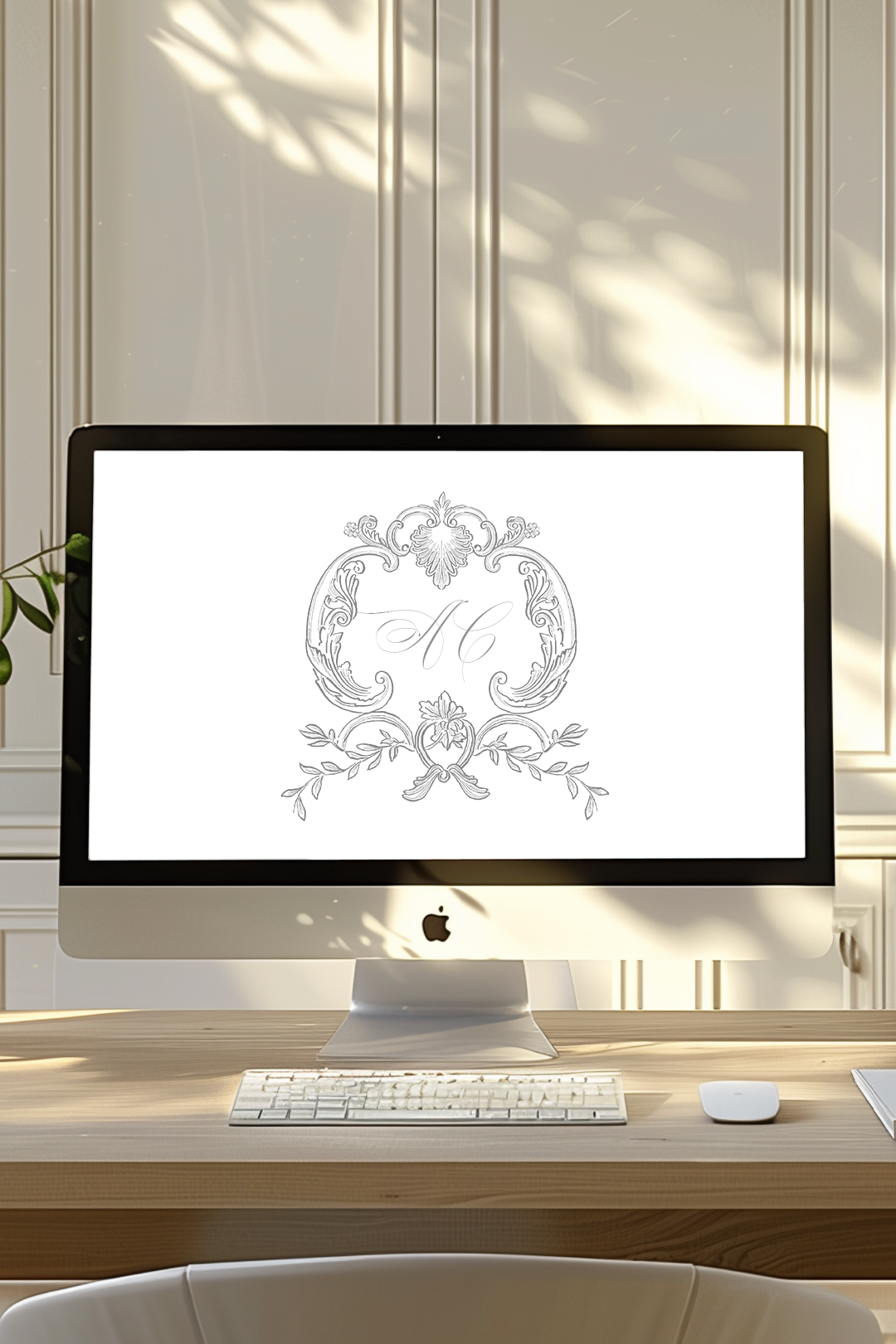 Adrianna Collection | Wedding Monogram 2 Digital File