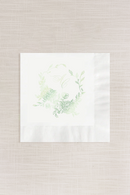 Adrianna Collection | Cocktail Napkins Monogram 3