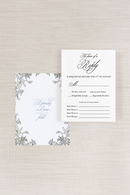 Adrianna Collection | 4.25 "x 5.5" (A2) Response Card A | Flat Printing