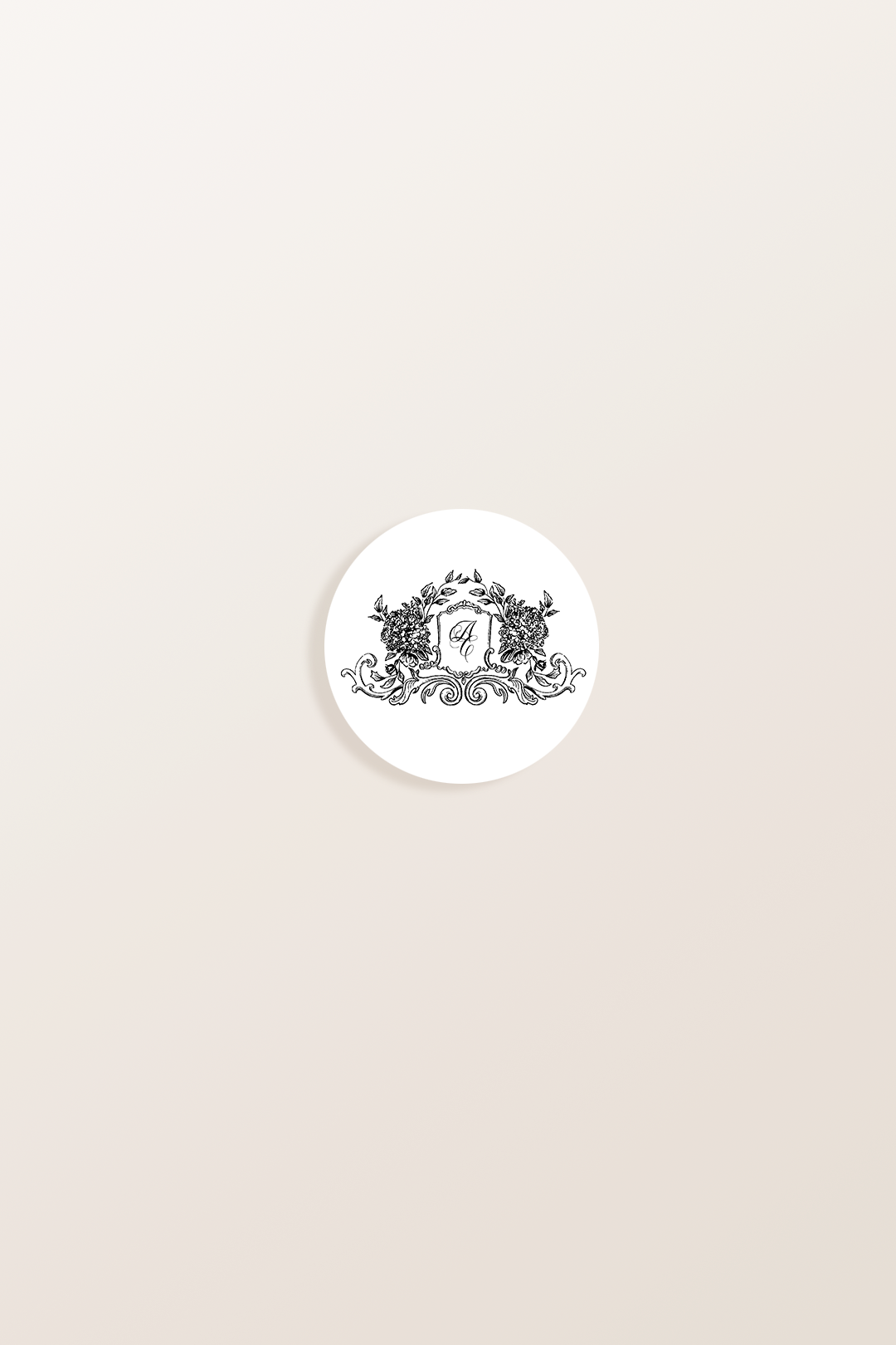 Adrianna Collection | 1.5" Round Stickers | Flat Printing