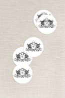 Adrianna Collection | 1.5" Round Stickers | Flat Printing