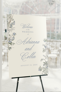 Adrianna Collection Laminated Welcome Sign 24"x36" | PURCHASE