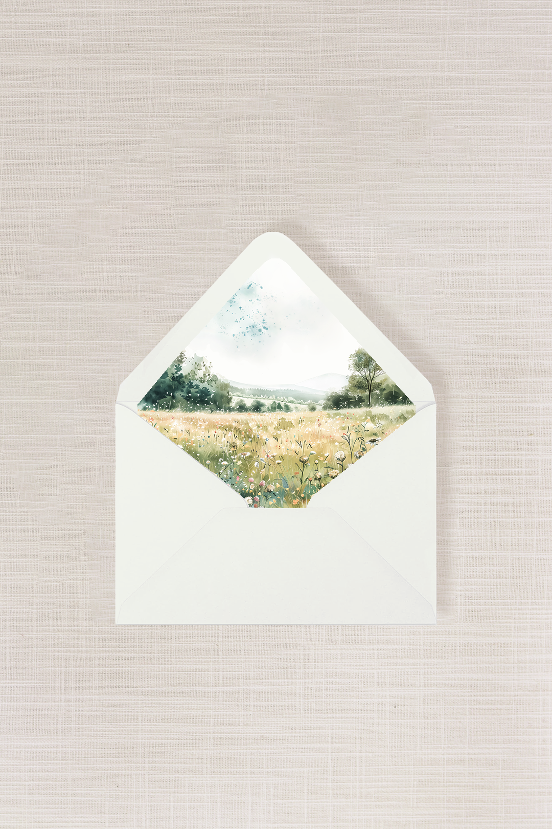 Clare Collection | (A2) Envelope Liner No.1 | Landscape