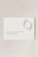 Clare Collection | (A7) Addressed Envelope | Sage Green Variations Flat Print