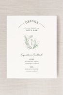 Clare Collection | 8"x 10" Bar Sign Print | Flat Printing