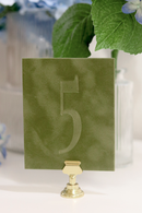 LARGE SIZE Clover Green Velvet Table No. | PURCHASE