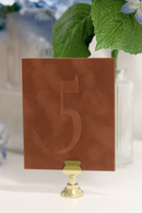 LARGE SIZE Cinnamon Velvet Table No. | PURCHASE