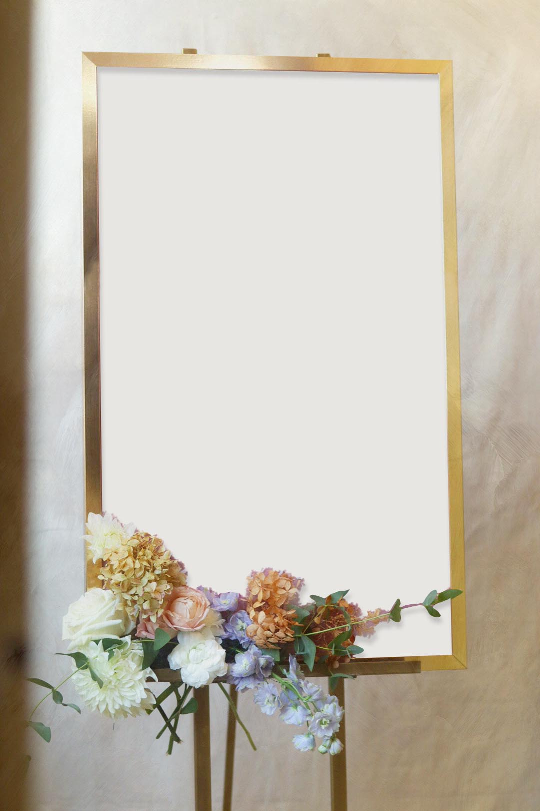 Large Modern Gold Frame 20"x 30" | LOCAL RENTAL