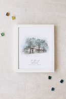 Whippoorwill Hill Venue Personalized Watercolor